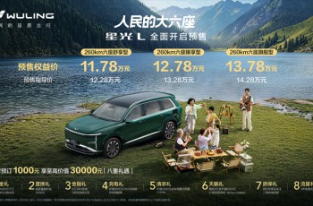 预售权益价11.78万元起，「人民的大六座」星光L正式开启预售